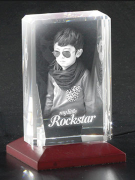 Personalised 3D Photo Crystal (1012A)